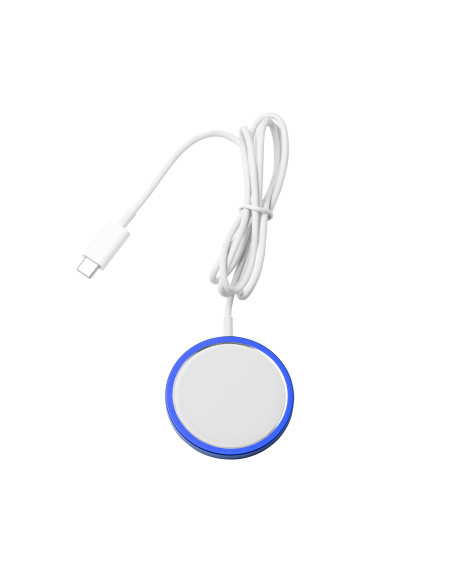 Chargeur induction personnalisable en aluminium recyclé "WUDY" | SIP19