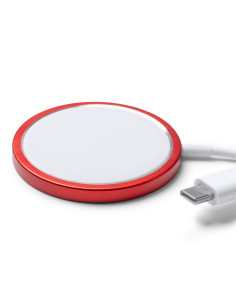 Chargeur induction personnalisable en aluminium recyclé "WUDY" | SIP19