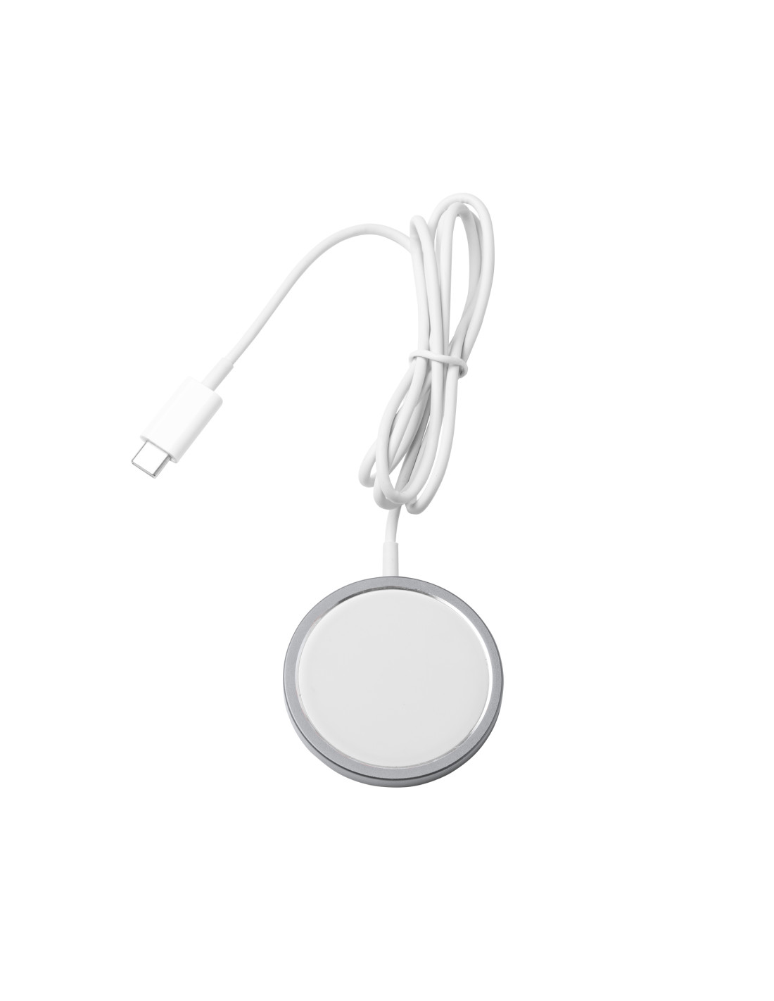 Chargeur induction personnalisable en aluminium recyclé "WUDY" | SIP19