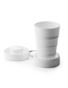 Gobelet pliable antibactérien personnalisé 220ML "GOSTO" | SIP19