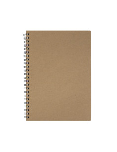 Carnet à spirales A5 recyclé personnalisable "FRENCHIE" | SIP19