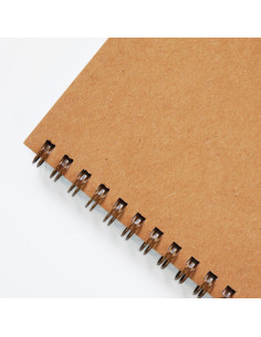 Carnet à spirale A5 personnalisé made in France "MEMENTO" | SIP19