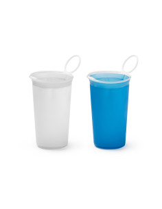 Gobelet pliable personnalisable en TPU 230ML "TRACK" | SIP19