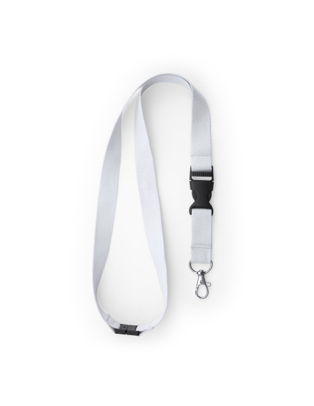 Lanyard publicitaire en polyester avec séparateur "GUEST" | SIP19