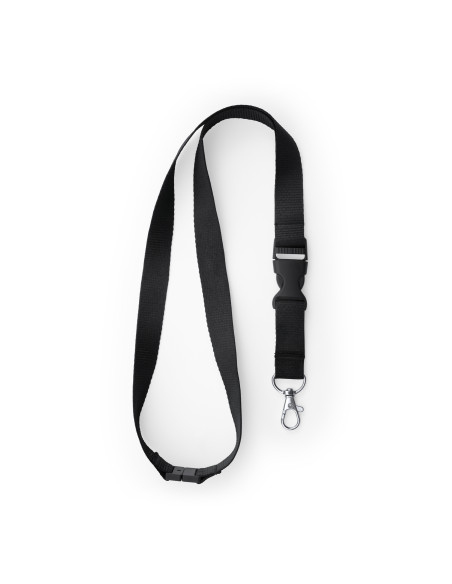 Lanyard publicitaire en polyester avec séparateur "GUEST" | SIP19