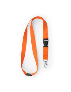 Lanyard publicitaire en polyester avec séparateur "GUEST" | SIP19