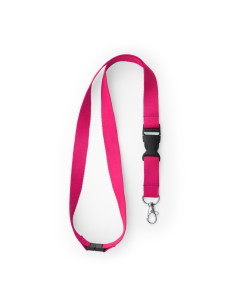 Lanyard publicitaire en polyester avec séparateur "GUEST" | SIP19