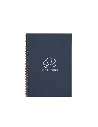 CARNET SPIRALE A5 PERSONNALISÉ MADE IN FRANCE RECYCLÉ "MEMENTO"