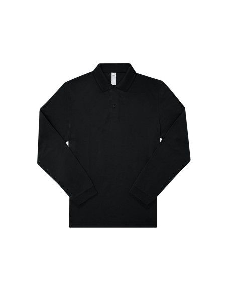 Polo homme manches longues personnalisé en coton 180g "GANNA" | SIP19