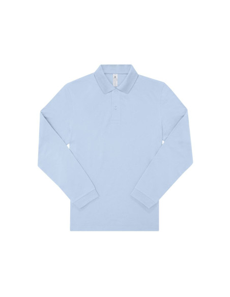 Polo homme manches longues personnalisé en coton 180g "GANNA" | SIP19