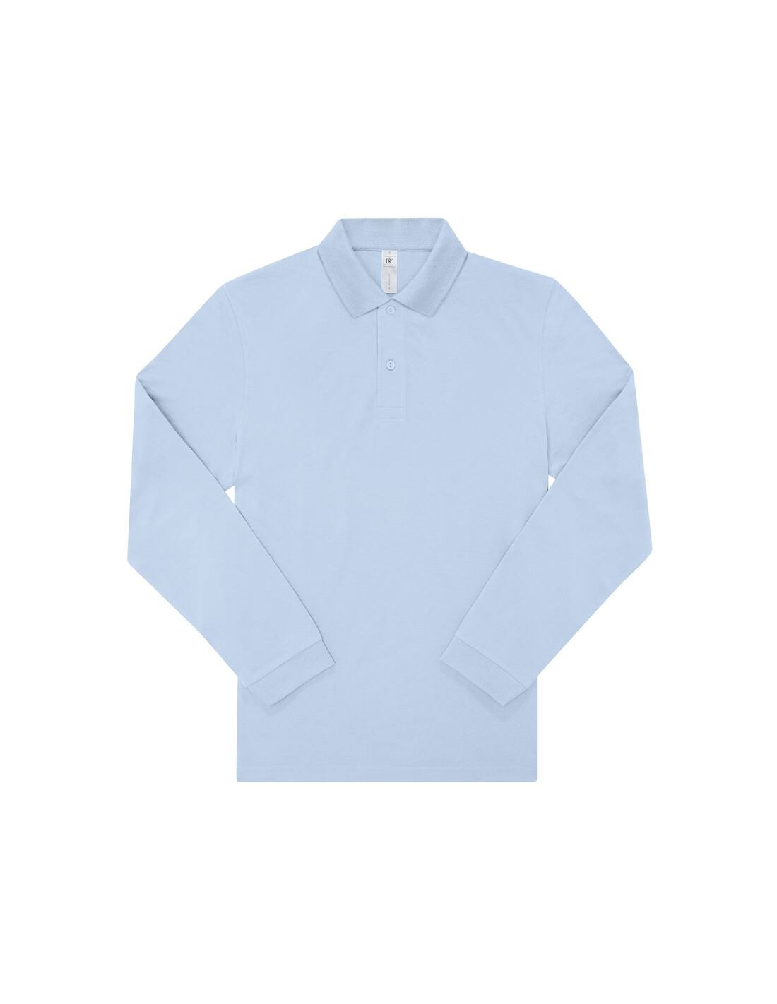 Polo homme manches longues personnalisé en coton 180g "GANNA" | SIP19