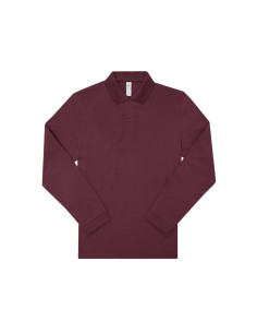 Polo homme manches longues personnalisé en coton 180g "GANNA" | SIP19