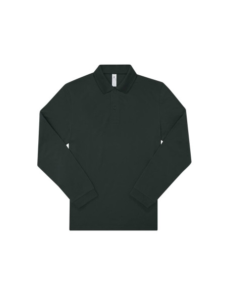 Polo homme manches longues personnalisé en coton 180g "GANNA" | SIP19