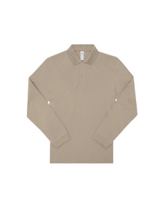 Polo homme manches longues personnalisé en coton 180g "GANNA" | SIP19