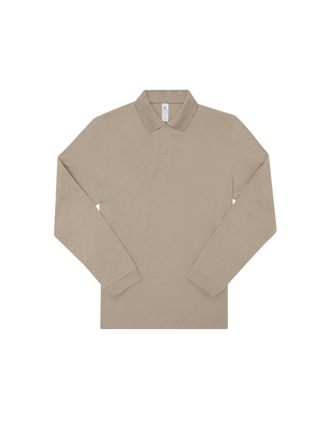 Polo homme manches longues personnalisé en coton 180g "GANNA" | SIP19