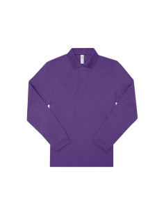 Polo homme manches longues personnalisé en coton 180g "GANNA" | SIP19