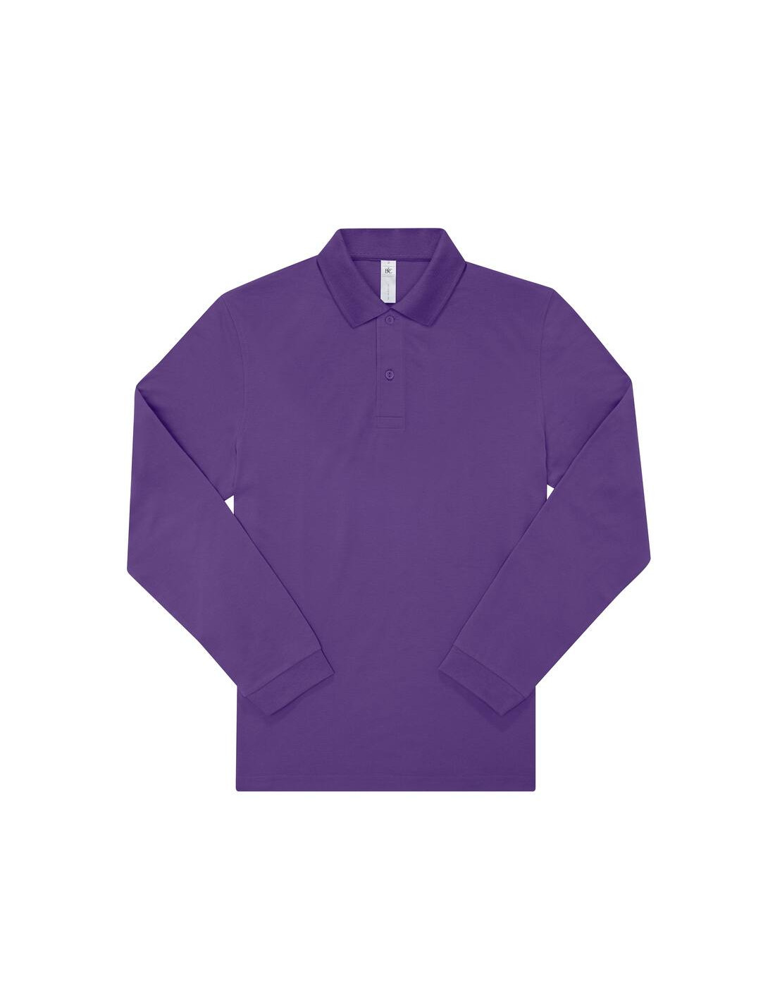 Polo homme manches longues personnalisé en coton 180g "GANNA" | SIP19