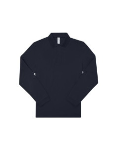 Polo homme manches longues personnalisé en coton 180g "GANNA" | SIP19