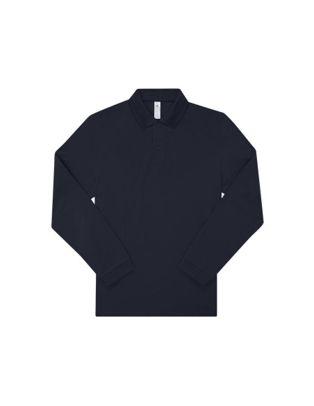 Polo homme manches longues personnalisé en coton 180g "GANNA" | SIP19