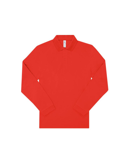 Polo homme manches longues personnalisé en coton 180g "GANNA" | SIP19