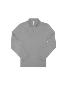 Polo homme manches longues personnalisé en coton 180g "GANNA" | SIP19