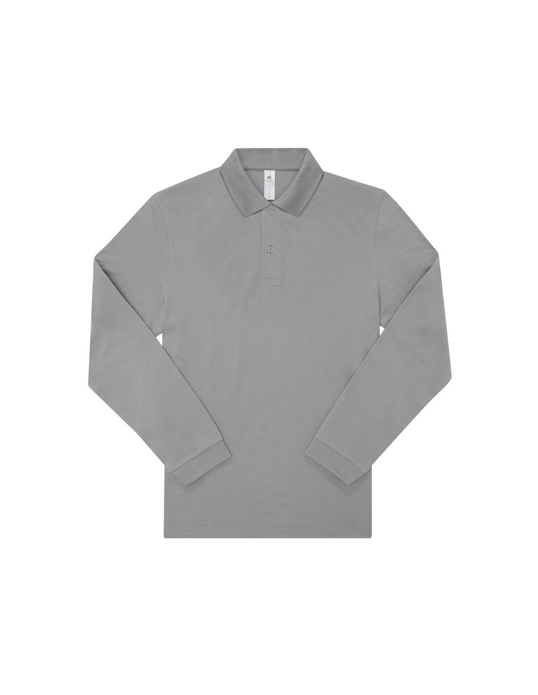 Polo homme manches longues personnalisé en coton 180g "GANNA" | SIP19