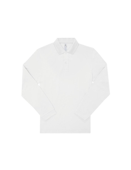 Polo homme manches longues personnalisé en coton 180g "GANNA" | SIP19