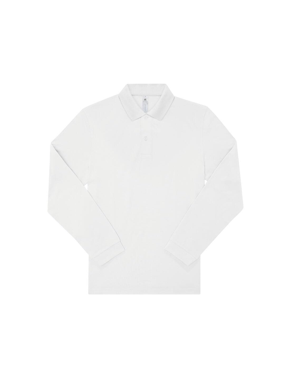 Polo homme manches longues personnalisé en coton 180g "GANNA" | SIP19