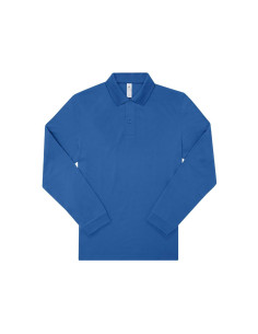 Polo homme manches longues personnalisé en coton 180g "GANNA" | SIP19