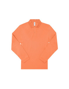 Polo homme manches longues personnalisé en coton 210g "LEZEY" | SIP19
