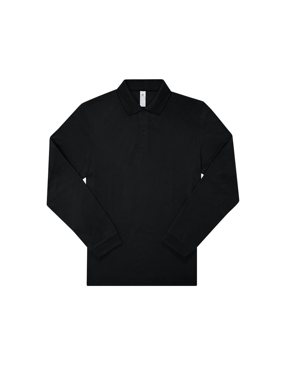 Polo homme manches longues personnalisé en coton 210g "LEZEY" | SIP19