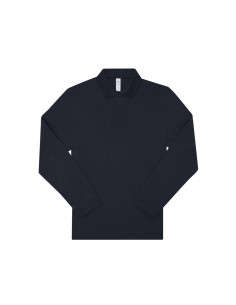 Polo homme manches longues personnalisé en coton 210g "LEZEY" | SIP19