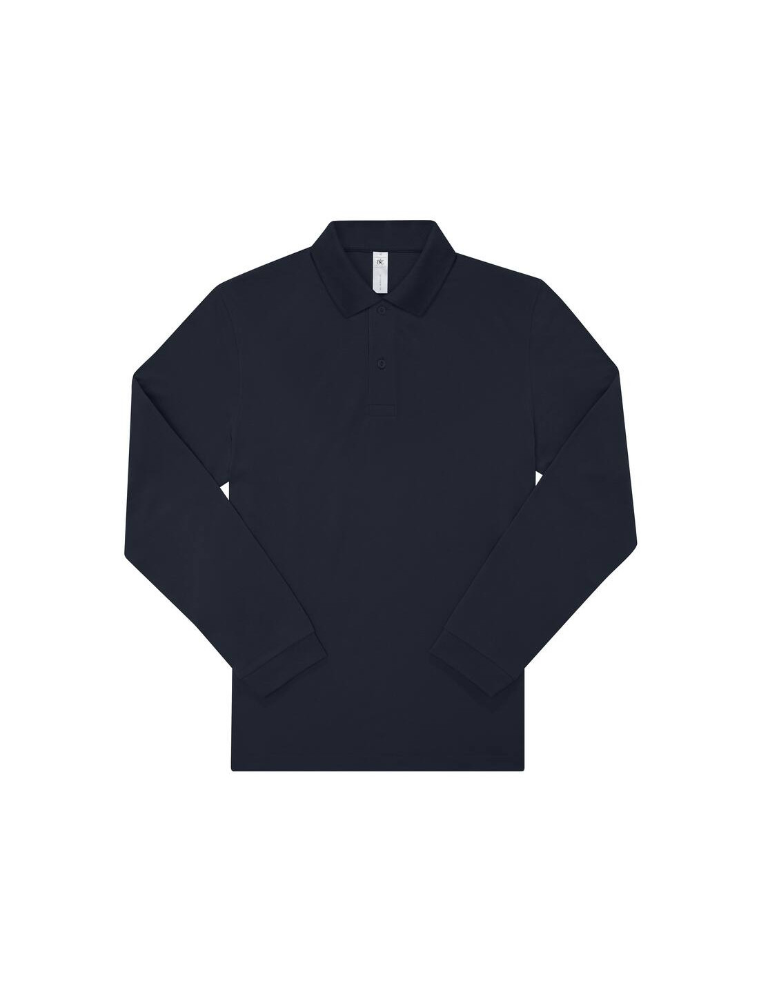 Polo homme manches longues personnalisé en coton 210g "LEZEY" | SIP19