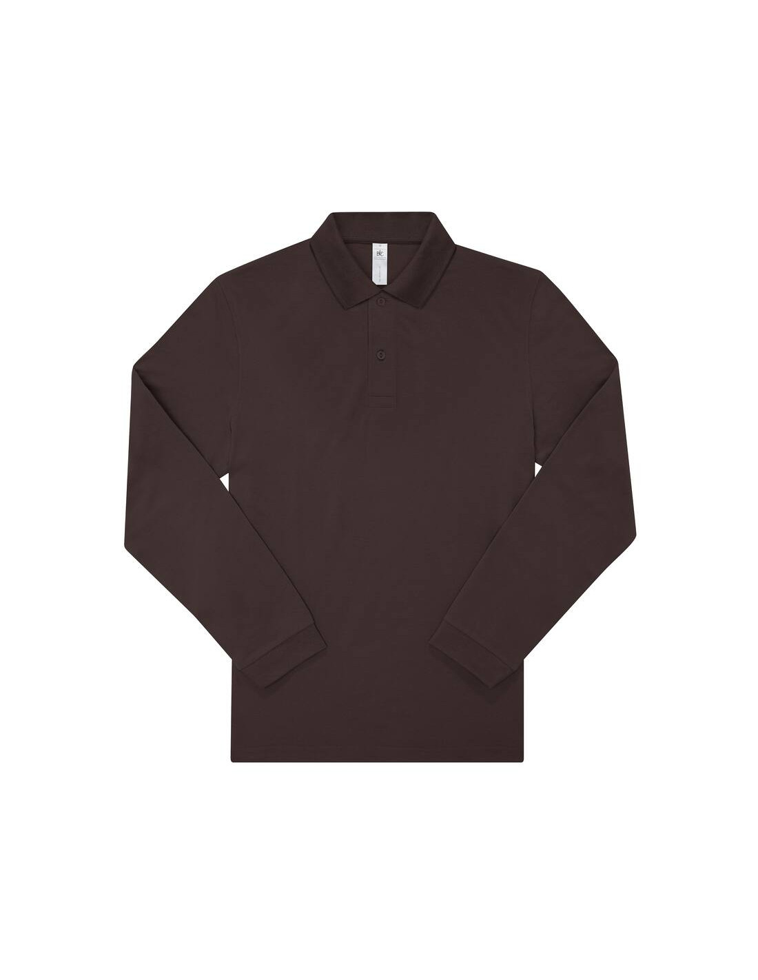 Polo homme manches longues personnalisé en coton 210g "LEZEY" | SIP19