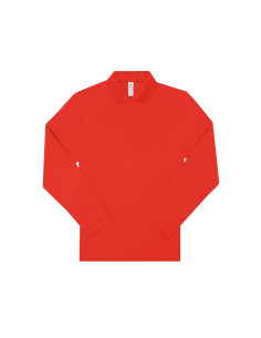 Polo homme manches longues personnalisé en coton 210g "LEZEY" | SIP19