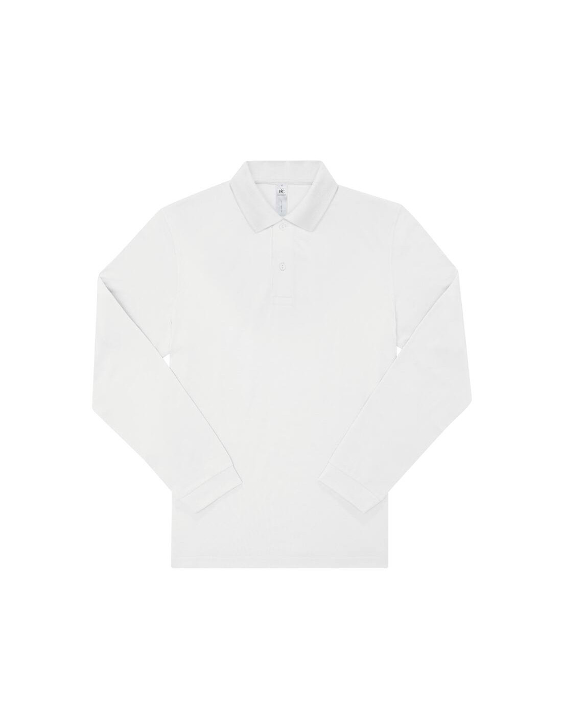 Polo homme manches longues personnalisé en coton 210g "LEZEY" | SIP19