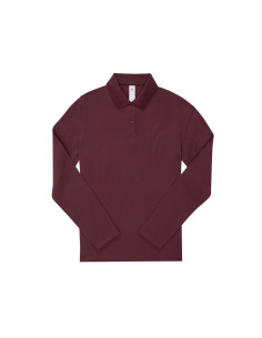 Polo femme manches longues personnalisé en coton 180g "GANNA" | SIP19