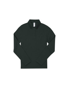 Polo femme manches longues personnalisé en coton 180g "GANNA" | SIP19