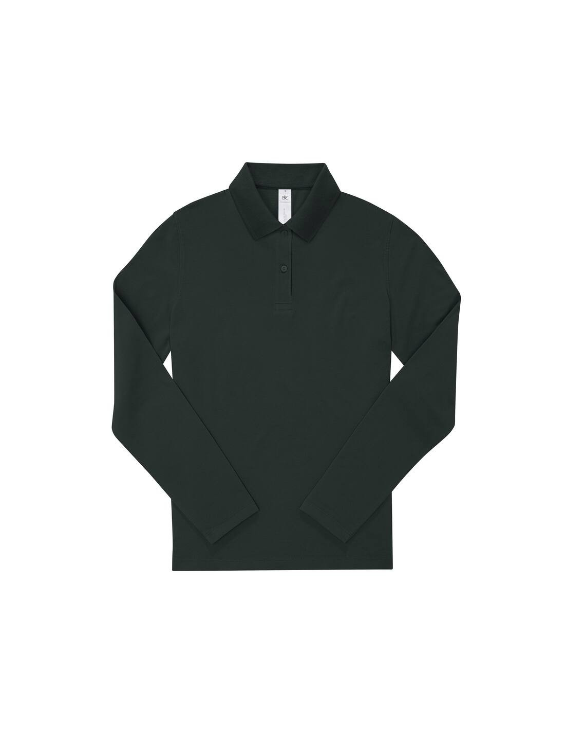 Polo femme manches longues personnalisé en coton 180g "GANNA" | SIP19