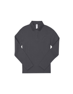 Polo femme manches longues personnalisé en coton 180g "GANNA" | SIP19