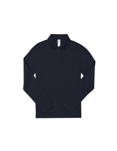 Polo femme manches longues personnalisé en coton 180g "GANNA" | SIP19