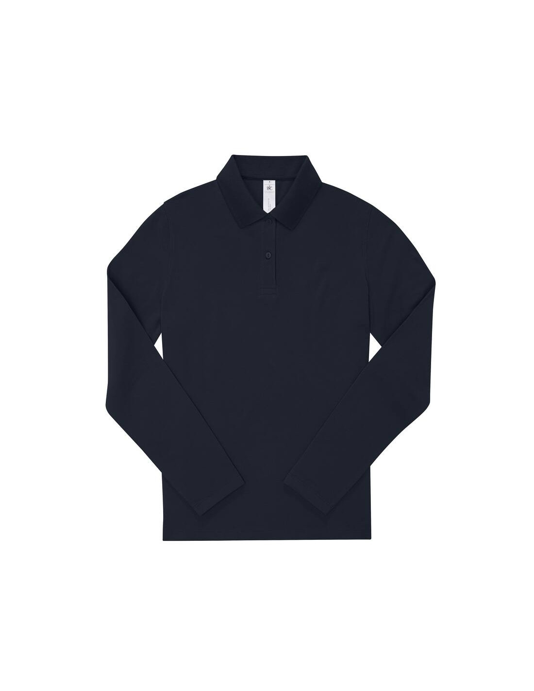 Polo femme manches longues personnalisé en coton 180g "GANNA" | SIP19