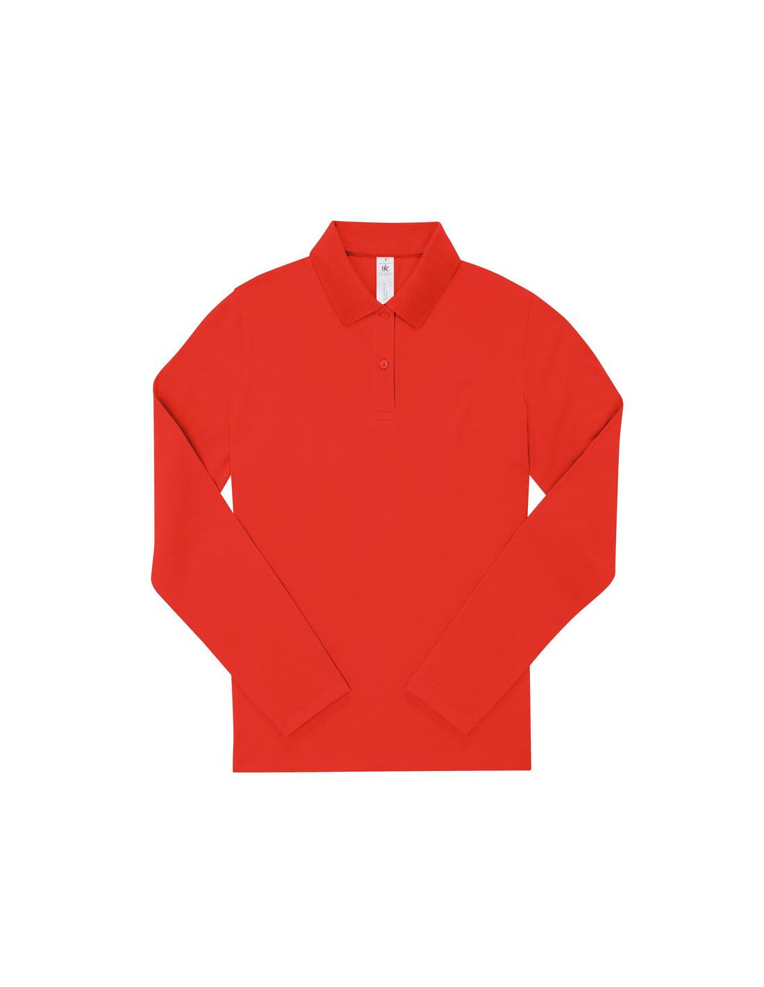 Polo femme manches longues personnalisé en coton 180g "GANNA" | SIP19