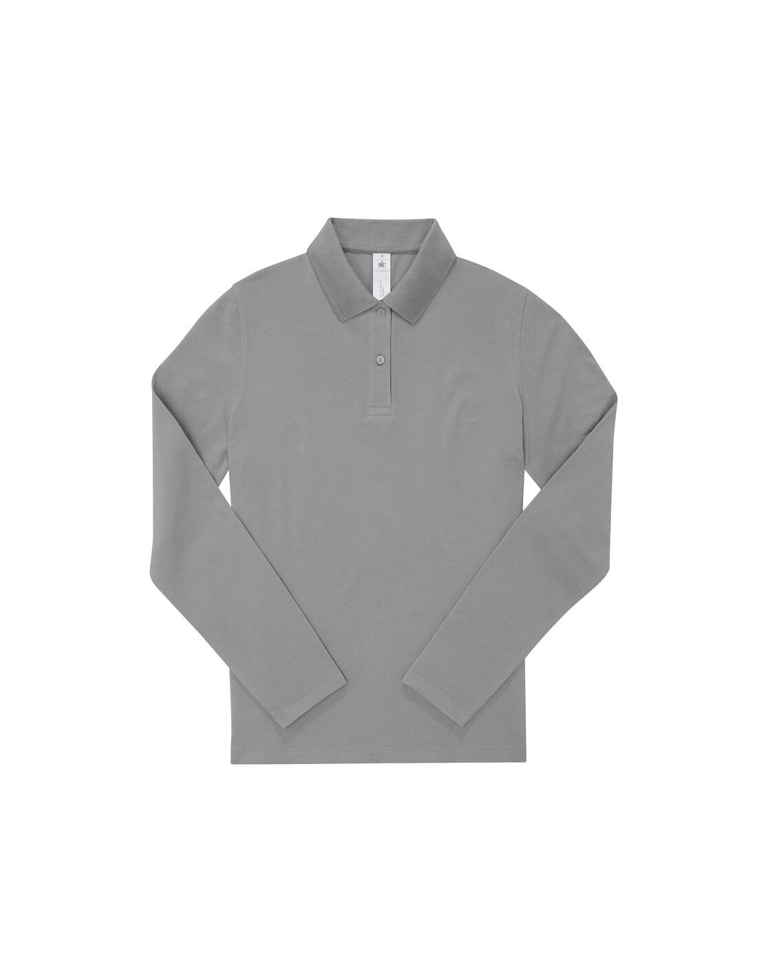 Polo femme manches longues personnalisé en coton 180g "GANNA" | SIP19
