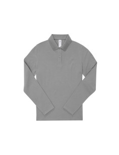 Polo femme manches longues personnalisé en coton 210g "LEZEY" | SIP19