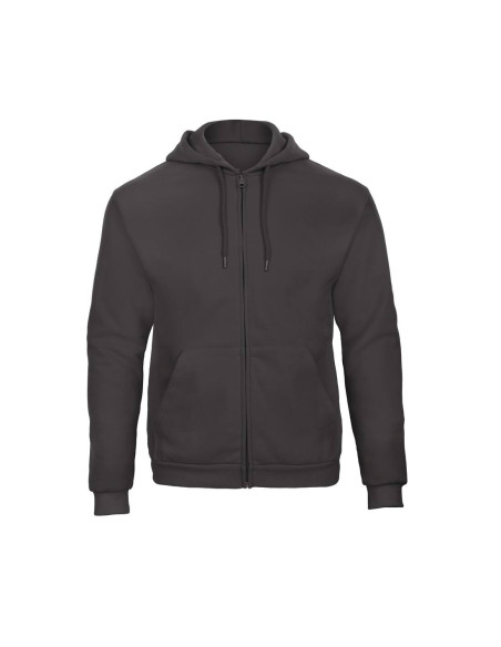 Sweat à capuche zip unisexe personnalisé polycoton 270g "ALIJA"| SIP19