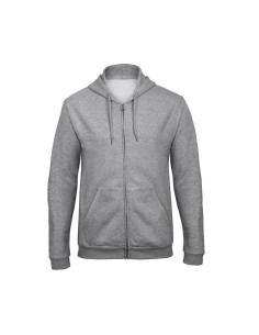 Sweat à capuche zip unisexe personnalisé polycoton 270g "ALIJA"| SIP19