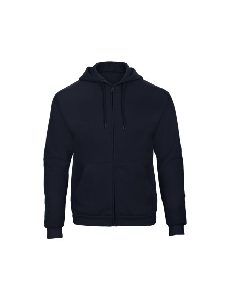 Sweat à capuche zip unisexe personnalisé polycoton 270g "ALIJA"| SIP19