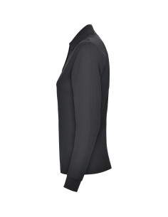 Polo personnalisé manches longues femme en coton "ESTRELLA" | SIP19
