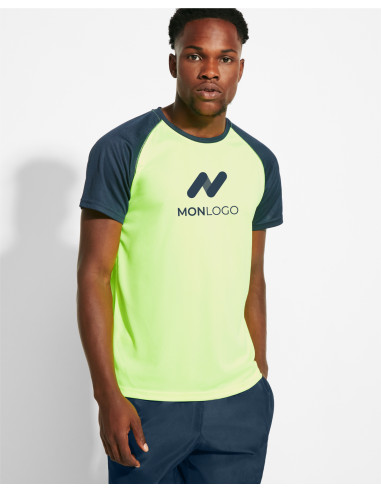 T-SHIRT SPORT UNISEXE PERSONNALISABLE EN POLYESTER 140G "INDIANAPOLIS"